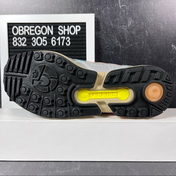 ADIDAS ZX 6000 INSIDE OUT XZ 0006 PACK BLUE WOMENS SHOES SIZE 5 PINK NEW - Picture 4 of 10